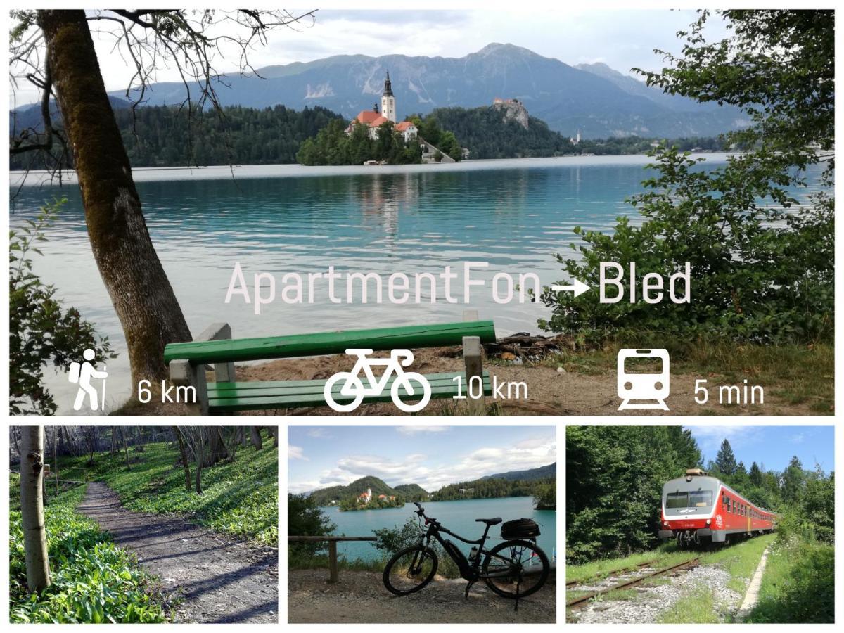 Apartment Fon Blejska Dobrava エクステリア 写真